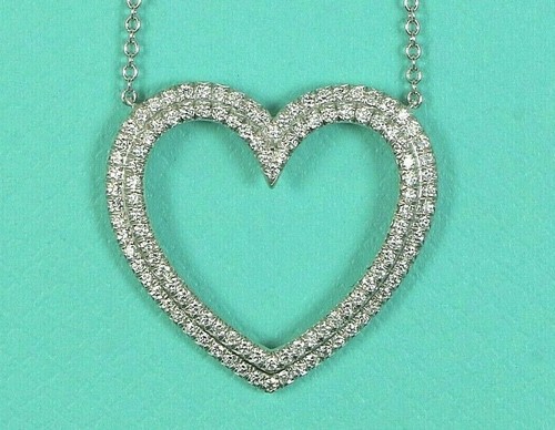 Heart Pendant Necklace | eBay