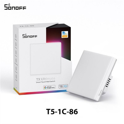 SONOFF T5 120 1C 2C 3C 4C Wifi Smart Wall Touch Switch TX Ultimate Full Touch Ac