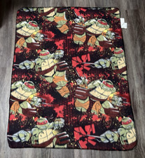 Nickelodeon Teenage Mutant Ninja Turtle Raphael 2013 Fleece Blanket 40" x 50"