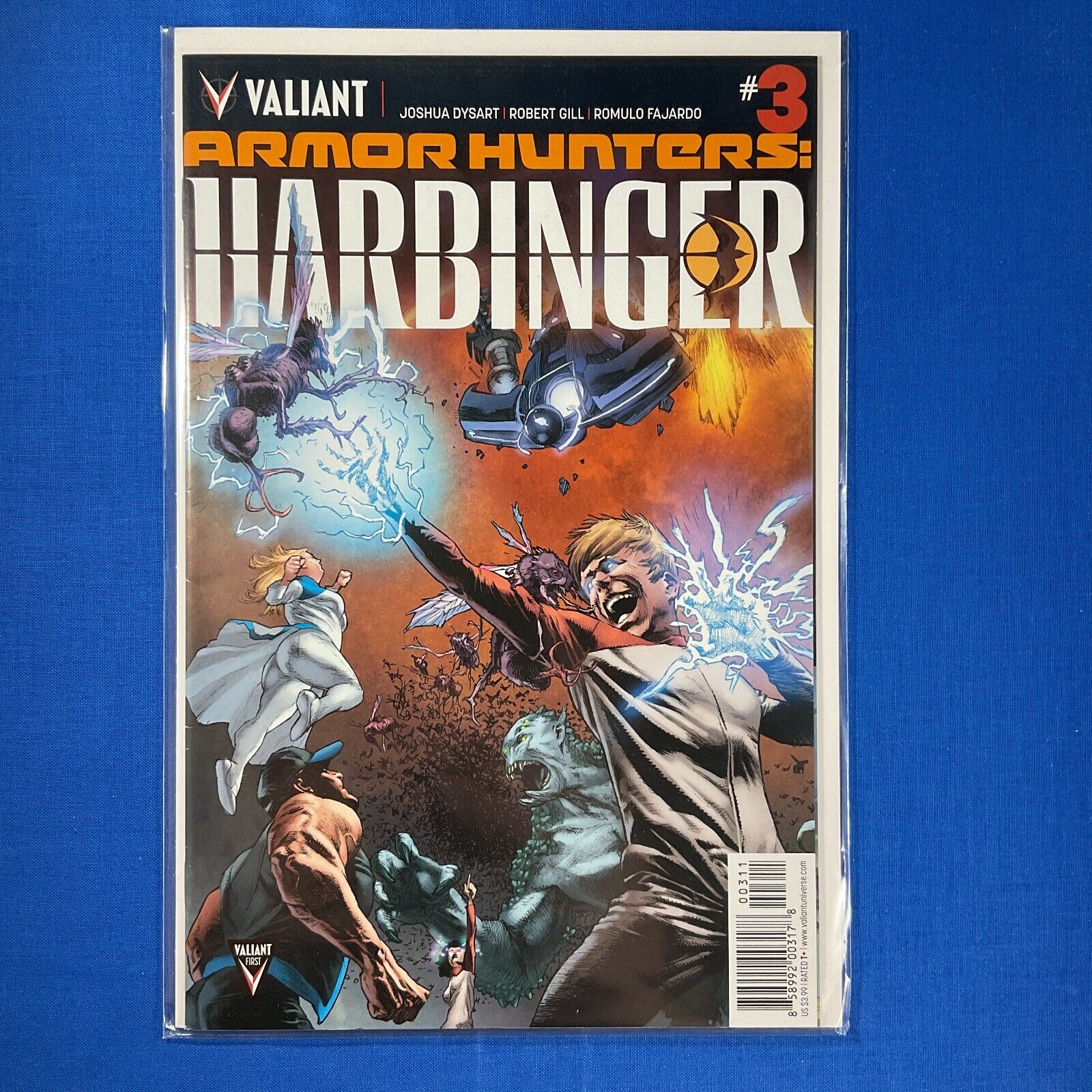 Armor Hunters Harbinger #3 VALIANT COMICS ENTERTAINMENT 2014