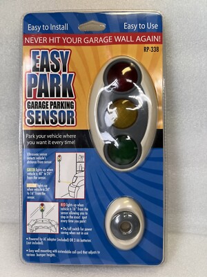 Easy Park RP-338 Garage Parking Sensor Stop Light Electric Wall Stopper NEW