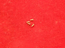 100% PIAGET POLO FULL 18K YELLOW GOLD SCREW SET FOR 23MM LADIES RONDE POLO