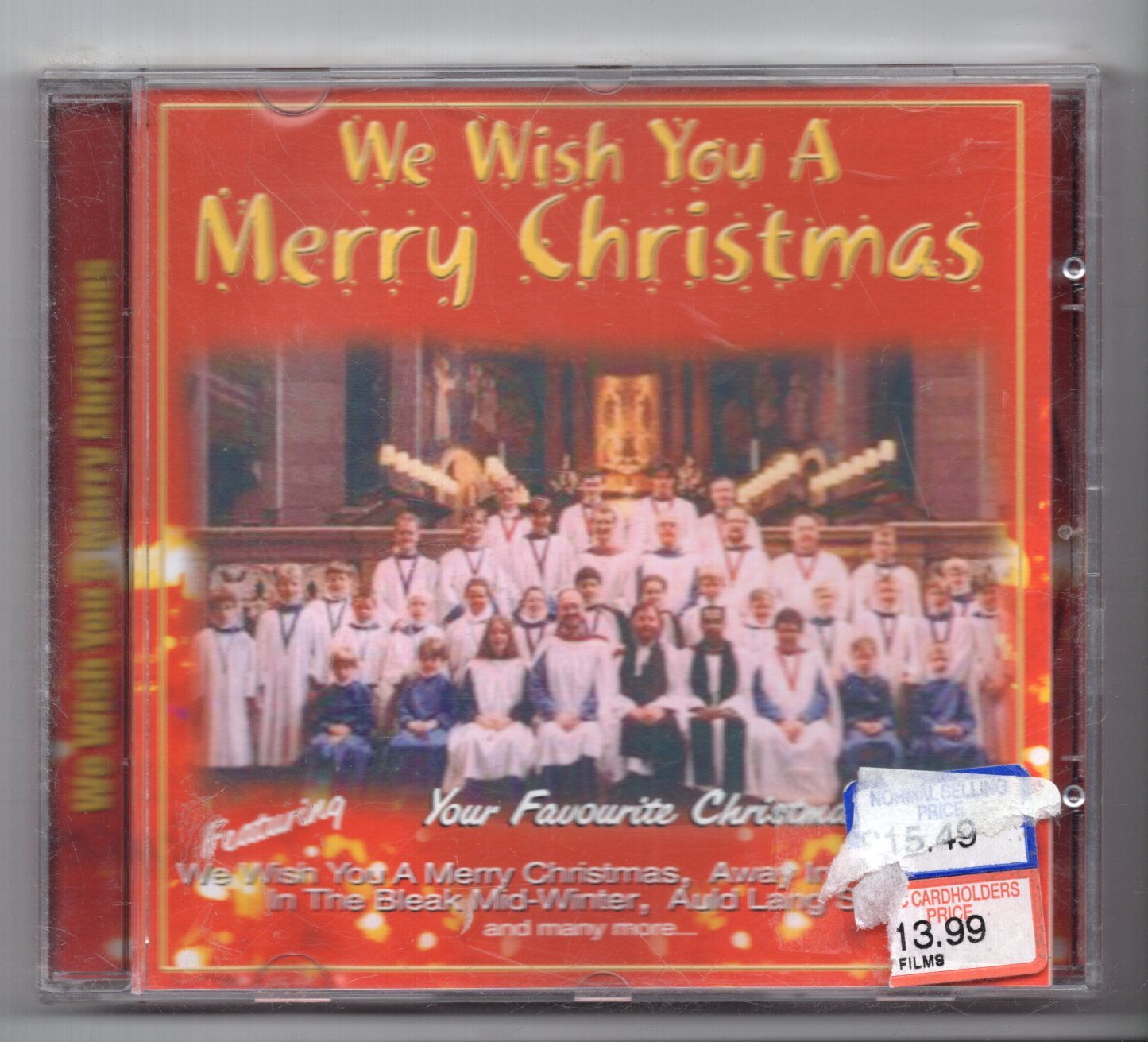(KT142) We Wish You A Merry Christmas, 16 tracks various artists - 2001 CD
