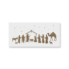 Nativity Stencil - Durable & Reusable Mylar Stencils