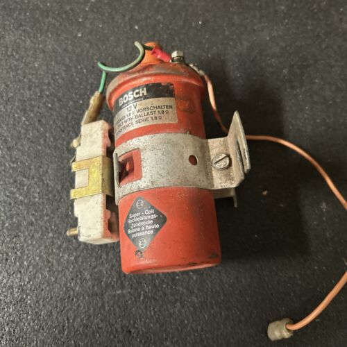VINTAGE 1975-83 ALFA ROMEO BENTLY ROLLS-ROYCE IGNITION COIL BOSCH#0221119050 NOS - Picture 2 of 3