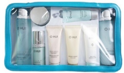 Korea cosmetic OHUI Miracle Aqua  8pcs Special Set anti aging Moisture skin care