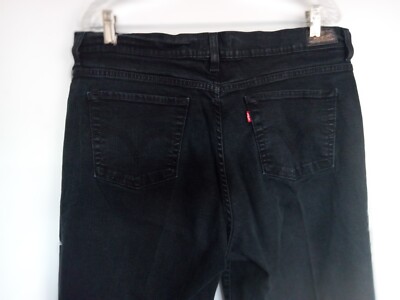 Size 16 Levi's 512 boot cut black jeans. Excellent condition