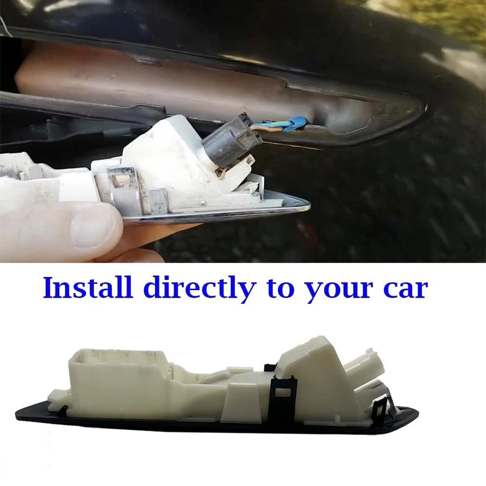 2PC LED Dynamic Side Marker Turn Signal Light LCI For BMW 5-Series F10/F11/F18 - Image 4 of 4