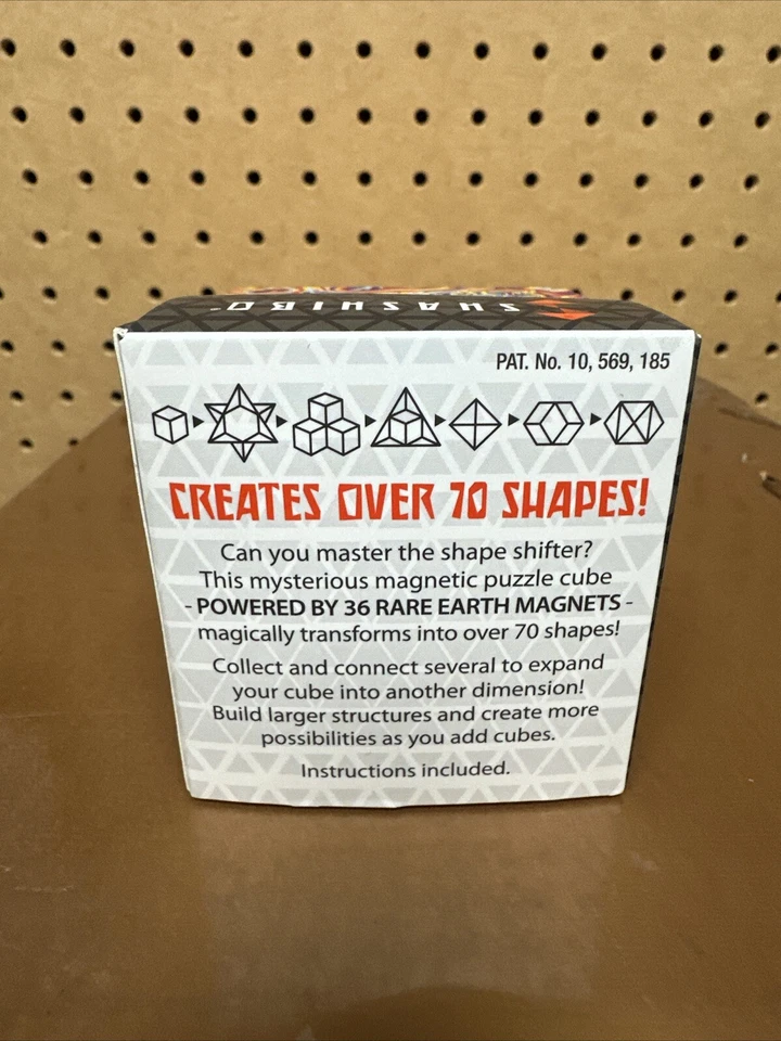 SHASHIBO Shape Shifting Box - Award-Winning Patented Fidget Cube - Image 3 of 4