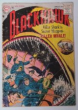 BLACKHAWK #108 (DC 1957) SILVER AGE! EST~G-(1.8) 1ST DC ISSUE &ldquo;KILLER SHARK" APP