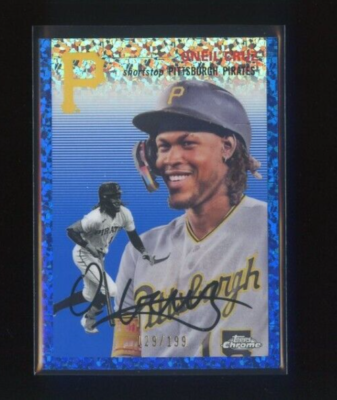 O'Neil Cruz オートグラフパッチカード 2023 Oneil Cruz Autographed 2023 Topps Card #285 Auto Grade Gem