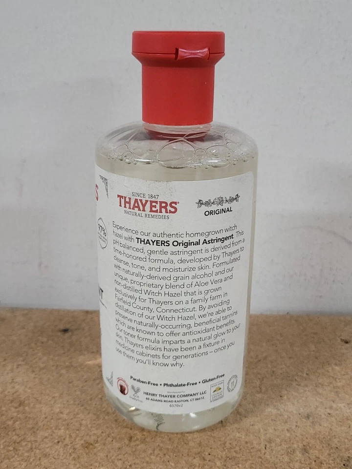 THAYERS Original Bruja Hazel Astringente con Aloe Vera, 12 Onzas Foto 2 de 3
