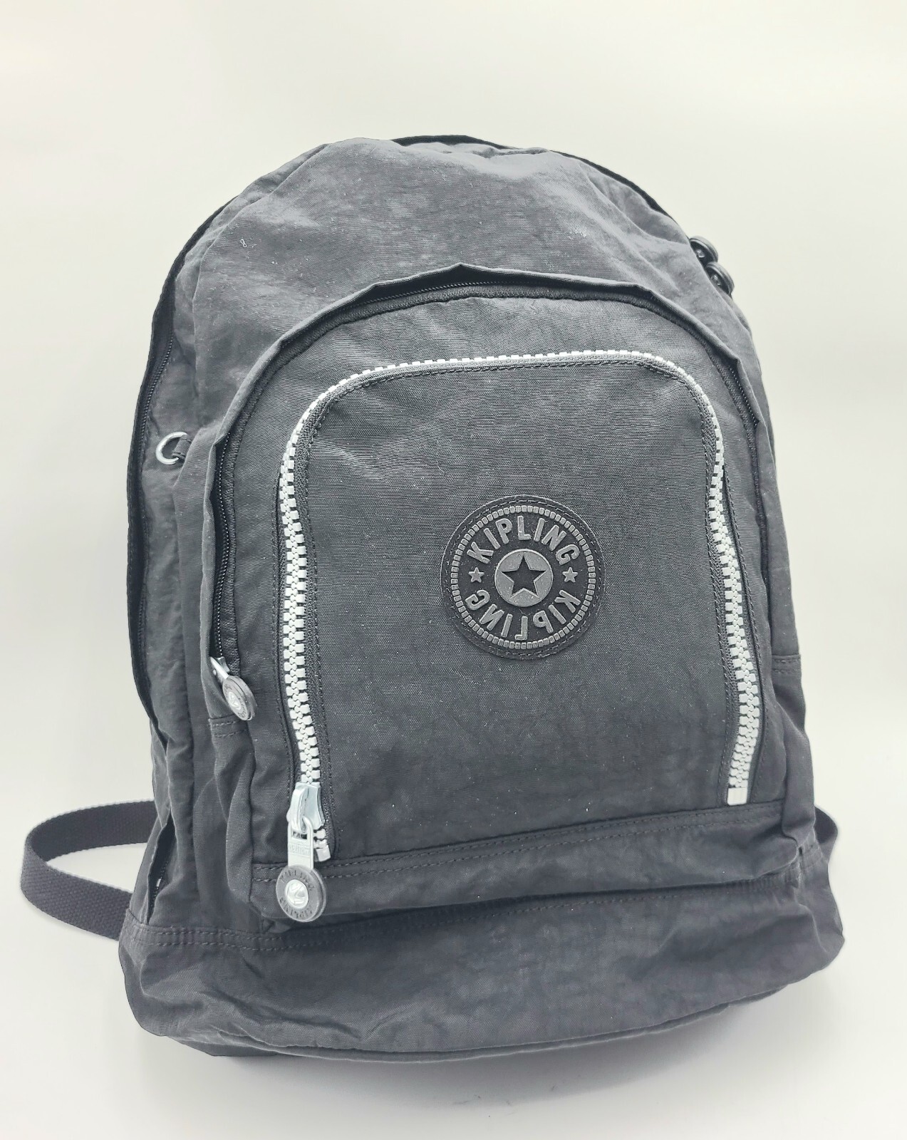 Kipling Backpack All Around Zip Expandable Nylon … - image 1