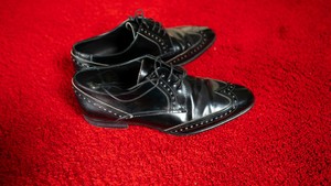 hugo boss patent leather shoes