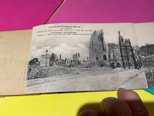 ARRAS - World War I Post Card Album - 18 of them showing destruction