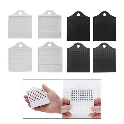 4x Schmuck Auffädelbrett 3 4 6 8 mm Zubehör DIY Sortieren Auffädelbrett für