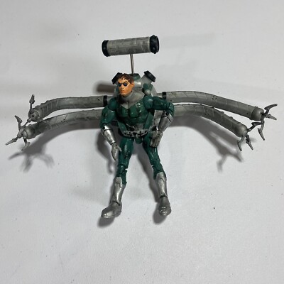 Vintage ToyBiz Marvel Spider-Man Web Splasher Doc Ock 6'' Poseable Action Figure