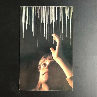 Georgetown, Texas Cave Soda Straw Formations Postcard Vintage RARE Piece! 