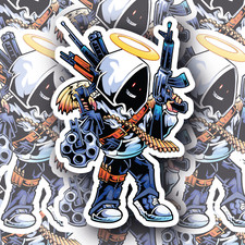 Laminated decal/sticker--UV Water resistant for in/outdoor use -