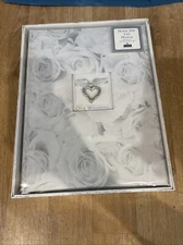 our wedding photo album Holds 300 Photos  New Sealed In Box Burnes 10x12