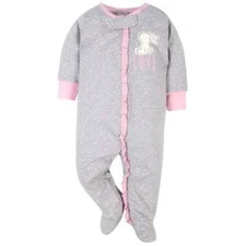 Gerber Baby Girls Bunny Love Sleep 'N Play  0-3M 3-6M
