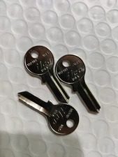 VR5 Key Blanks for Various Padlocks by Brinks, National, and others (3 Keys)