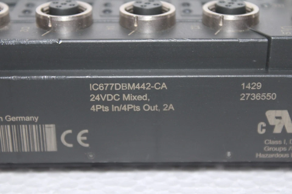 GE IC677DBM442-CA VersaMax IP Modular Expansion Base, 4 Inputs, 4 Outputs - Image 3 of 4