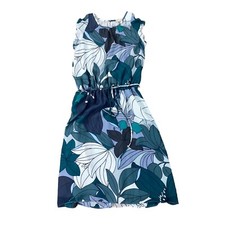 NWT Ann Taylor LOFT Floral Dress Size ST (tall) Belted Rt $89