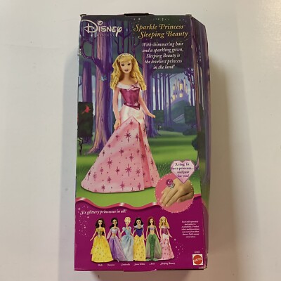Ｔｈｅ　Ｓｌｅｅｐｉｎｇ　Ｂｅａｕｔｙ 2004 Disney Sparkle Princess Sleeping Beauty Aurora Puppe / NrfB