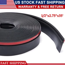 Racewill RV Slide Out Seal Base 1/2"x2.75"x35' Travel Trailer Weather Stripping