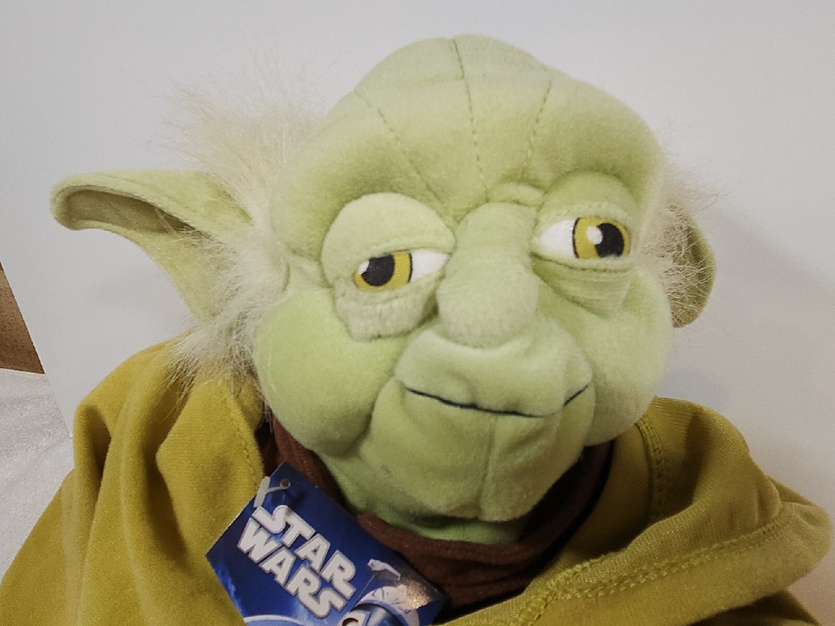 NEW Star Wars Disney Yoda Backpack Plush Lucas Film Jedi Master 24 