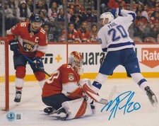 Nick Paul Signed Autograph Tampa Bay Lightning 8x10 Photo Beckett BAS