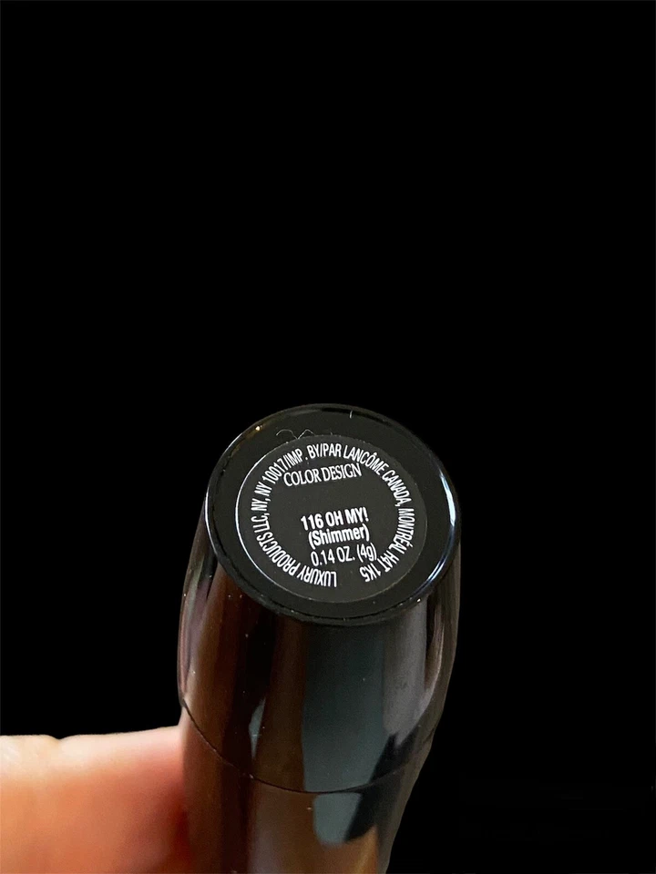 Batom Lancome Color Design - 116 OH MY (brilhante) Novo Tamanho Completo - Imagem 2 de 2