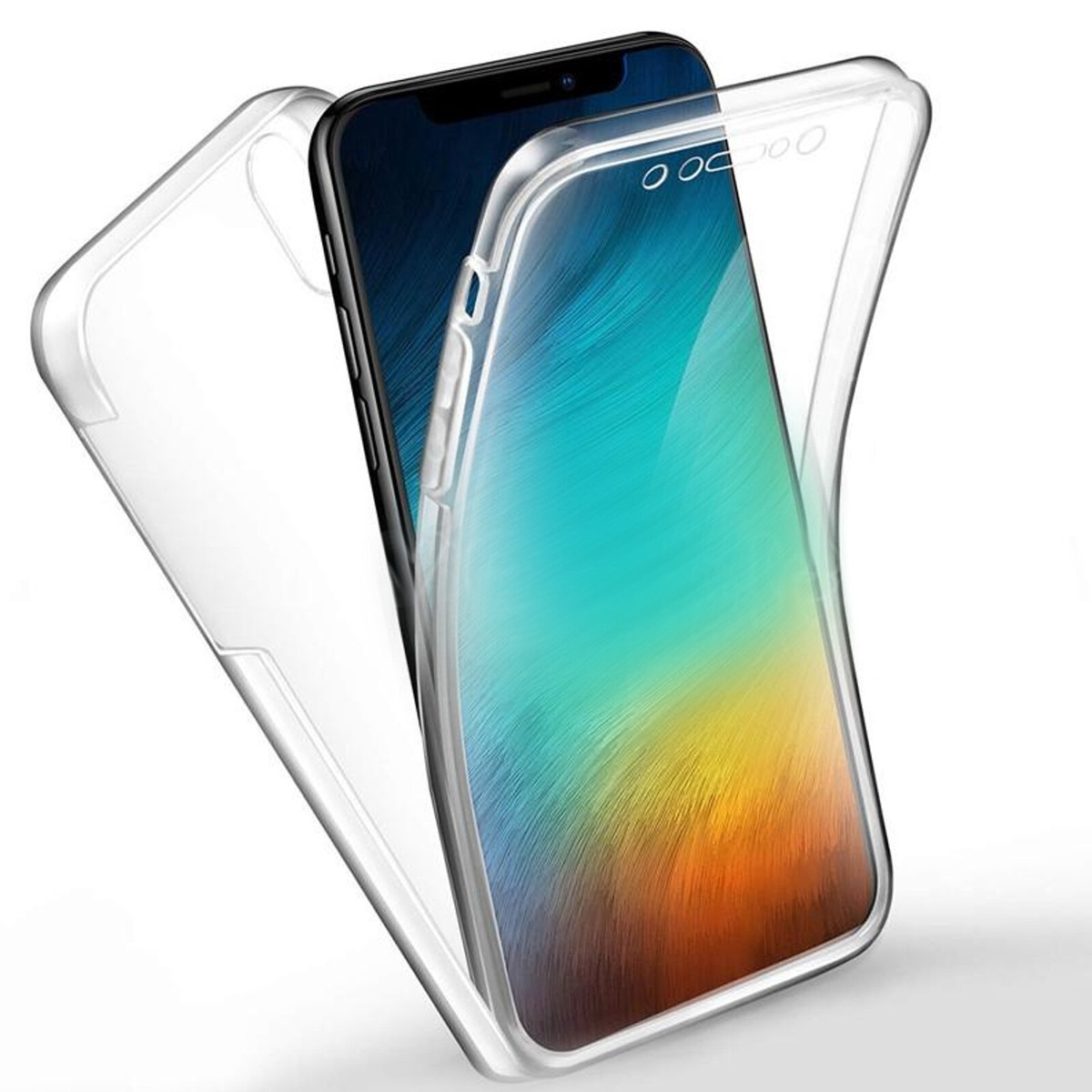 TPU Silikon Hülle Für Huawei P20 Dual SIM (EML-L29) | Transparent, Kompletter Schutz, Dünn & Flexibel