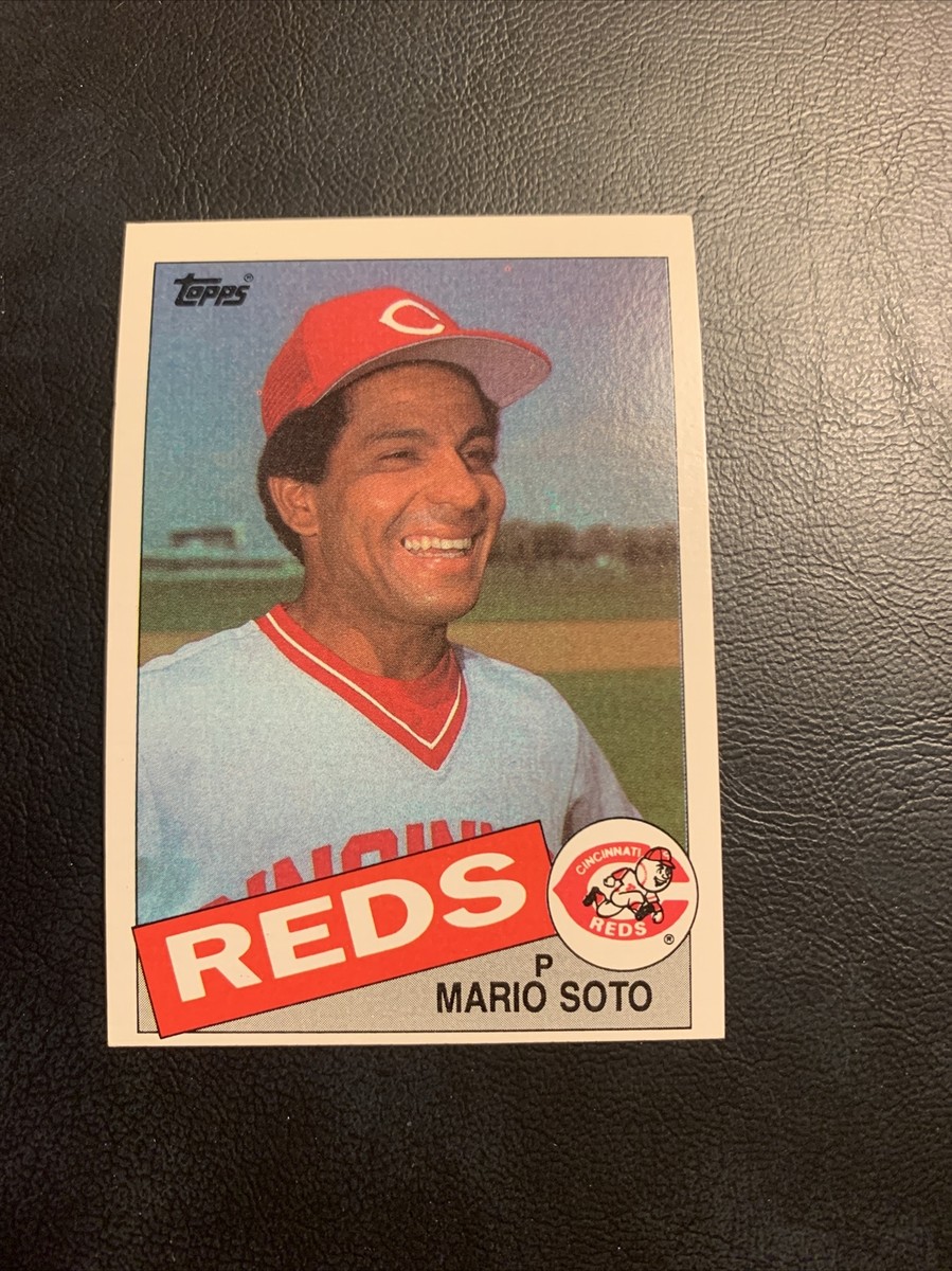 B16 1985 Topps #￼495 Mario Soto Cincinnati￼ Reds | eBay