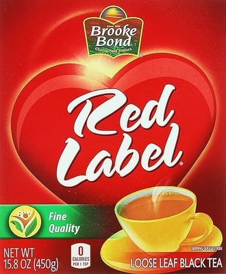 Brooke Bond, Red Label Loose Leaf Black Tea, 450g