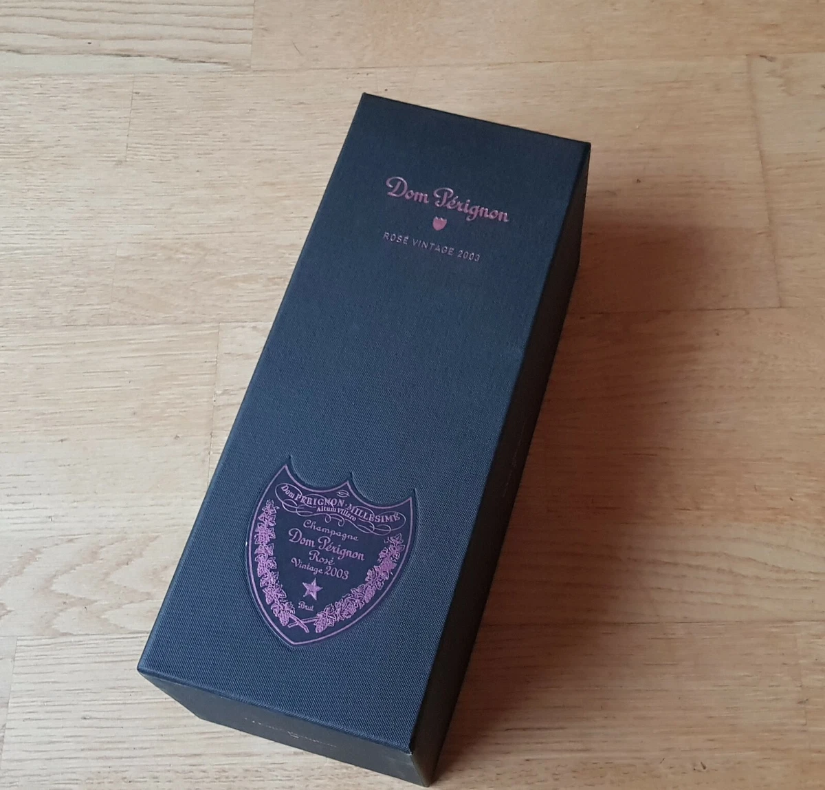 DOM PERIGNON ROSE VINTAGE 2003 CHAMPANGE BOX