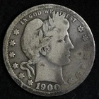 1900-O Barber Quarter — photo from another recent sale
