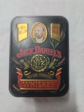 Vintage Jack Daniels Whiskey Tin Hudson- Scott and Sons Ltd. Carlisle England