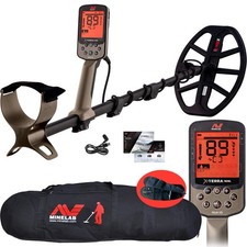 Minelab X-Terra Elite Multi-Frequency Waterproof Metal Detector with Travel/Carr