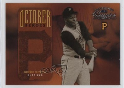 2004 Donruss Classics October Heroes 240/2499 Roberto Clemente #OH-6 HOF 1e22