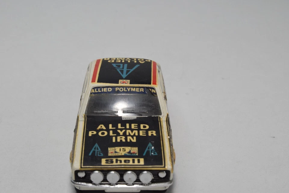 B72 1:43 SOLID 45 FORD ESCORT RALLY LOMBARD WHITE EXC. COND. - Immagine 4 di 4