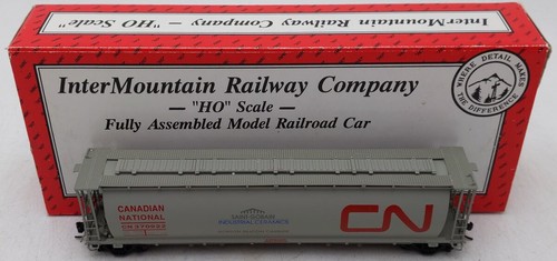 Coche tolva cilíndrica InterMountain escala HO Canadian National 4 bahías #370922 EX | Condition: Used