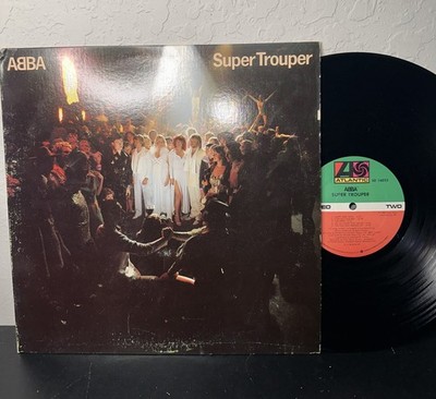 Abba Super Trouper 1980 Vntg VNYL LP  Atlantic SD-16023 Record Album