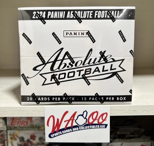 2024 Panini Absolute NFL Football Factory Sealed 12 Fat Pack Factory Sealed Box