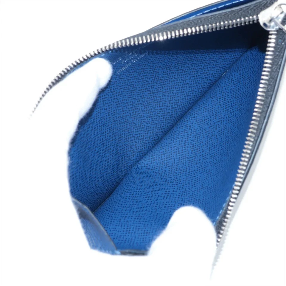 Portatarjetas Louis Vuitton Taiga Lama M30270 Cobalto Monedero Responsible RF Foto 3 de 4