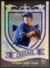 2021 Panini Baseball Chronicles Hyeon-Jong Yang Crusade #10 RC Texas Rangers