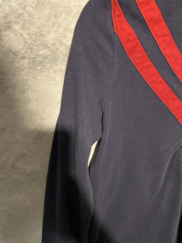 Rugby Ralph Lauren P4X Shirt Women’s Long Sleeve Size Large Vintage Navy Crest - Picture 7 of 15