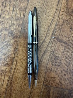 LOT 2 Vintage Mechanical Pencil Hollywood Sterling Silver Shaeffer