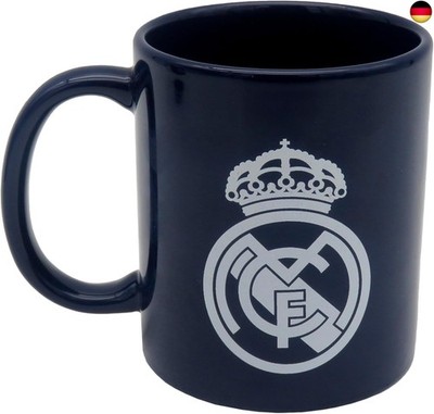 CYPBRANDS CyP Brands-Real Madrid Frühstückstasse in Box, Keramik, 300 ml, Blau m
